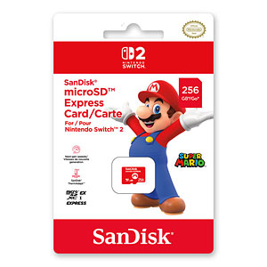 Nintendo Switch 2用 SanDisk microSD Express Card 256GB for Nintendo Switch 2