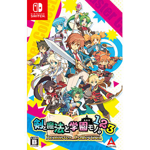 Nintendo Switch 剣と魔法と学園モノ。1 2 3 Remaster Collection 限定版