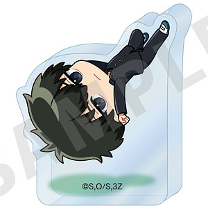 銀魂 描き下ろし 土方十四郎 65mm缶バッジ 朝は眠いが支度はするVer