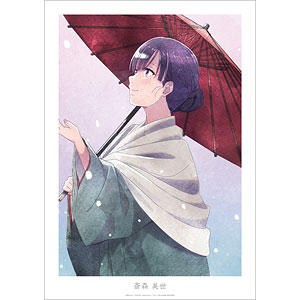 TVアニメ「わたしの幸せな結婚」 描き下ろし 斎森美世 冬の歩み・水彩風ver. A3マット加工ポスター