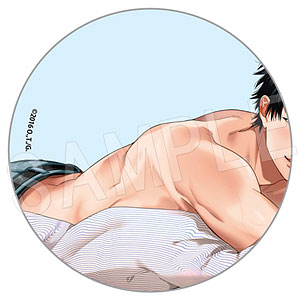 ヤリチン☆ビッチ部 アイコン風アクリルバッジ 裏垢男子＆隠し撮りver