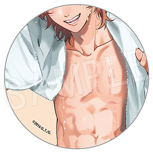 ヤリチン☆ビッチ部 アイコン風アクリルバッジ 裏垢男子＆隠し撮りver