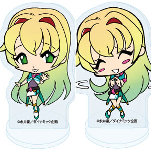 キューティーハニーExhibitionアクリルスタンド　津路参汰 越智一裕 画展 キューティーハニー アクリルスタンド アイドル