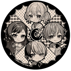 ミニキャラコルクコースター「劇場版プロジェクトセカイ 壊れたセカイと歌えないミク」03/Vivid BAD SQUAD コラボカフェver.