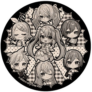 ミニキャラコルクコースター「劇場版プロジェクトセカイ 壊れたセカイと歌えないミク」06/バーチャル・シンガー コラボカフェver.