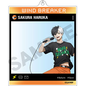 WIND BREAKER SNS風アクリルキーホルダー 梶蓮 バンド WIND BREAKER SNS風アクリルキーホルダー 梶蓮 バンド