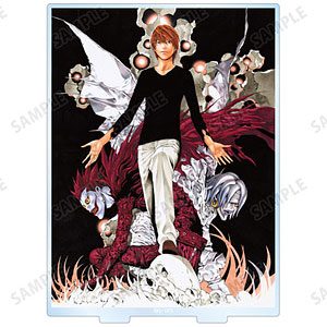 リューク　&　夜神月　アクリルスタンド　【DEATH NOTE】 DEATH NOTE ジオラマアクリルスタンド＿夜神 月＆リューク＆レム