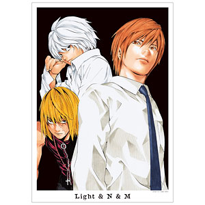 DEATH NOTE 夜神月＆リューク A3マット加工ポスター[アルマ