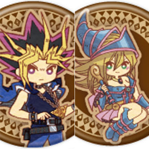 缶バッジ「遊☆戯☆王デュエルモンスターズ」13/レトロアートイラスト 11個入りBOX