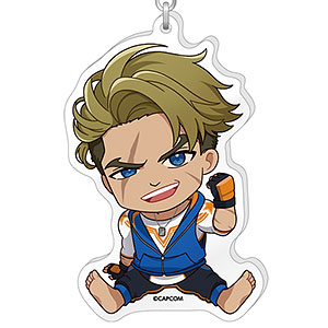 ストリートファイター6 ぺたん娘アクリルキーホルダー ルーク