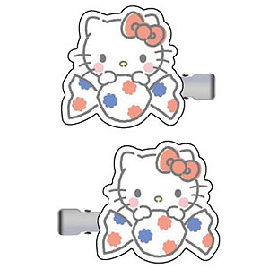 PEKO×サンリオキャラクターズ ヘアクリップ Vol.2 01 ハローキティ