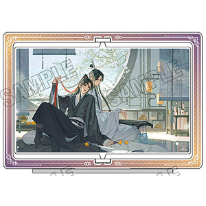 大河幻想ラジオドラマ 魔道祖師 アクリルブックエンド　魏無羨　藍湛　amiami 大河幻想ラジオドラマ「魔道祖師」 アクリルブックエンド
