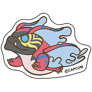 モンスターハンター モンでふぉ ダイカットステッカー ウズ・トゥナ