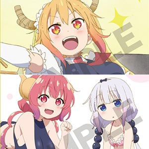 小林さんちのメイドラゴン トレーディングミニ色紙 10個入りBOX