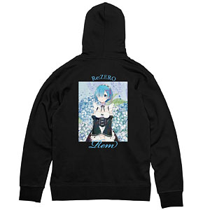 Re：ゼロから始める異世界生活 レム grunge CANVAS バックプリントパーカー メンズ L