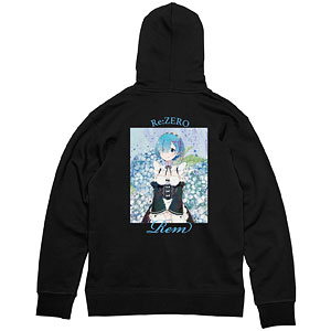 Re：ゼロから始める異世界生活 レム grunge CANVAS バックプリントパーカー メンズ XXL