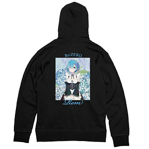 Re：ゼロから始める異世界生活 レム grunge CANVAS バックプリントパーカー メンズ XXXL
