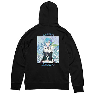 Re：ゼロから始める異世界生活 レム grunge CANVAS バックプリントパーカー レディース XL