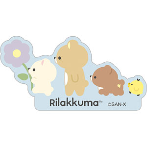 SE67004 リラックマ BASIC RILAKKUMA Flower ステッカー