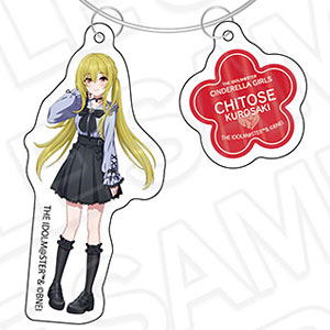 アイドルマスター シンデレラガールズ ワイヤーキーホルダー 黒埼ちとせ サブカルファッション ver.