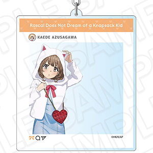 劇場アニメ「青春ブタ野郎はランドセルガールの夢を見ない」 SNS風キーホルダー 梓川花楓 winter ver.