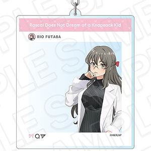 劇場アニメ「青春ブタ野郎はランドセルガールの夢を見ない」 SNS風キーホルダー 双葉理央 winter ver.