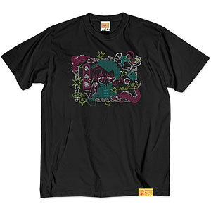 TVアニメ「らんま1/2」第1弾 ネオン中華Tシャツ 2(らんま) ブラック S