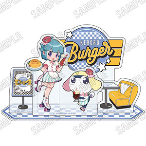アニメ『ケロロ軍曹』 ミニアクリルジオラマ ケロロバーガーver. (3)タママ＆西澤桃華