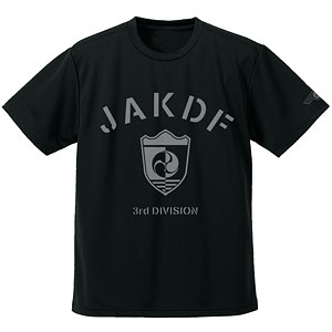 怪獣8号 日本防衛隊 第3部隊 ドライTシャツ/BLACK-M[コスパ 怪獣8号 日本防衛隊 第3部隊 ドライTシャツ/BLACK-M[コスパ
