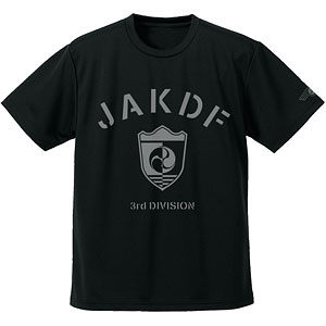 怪獣8号 日本防衛隊 第3部隊 ドライTシャツ/BLACK-XL[コスパ