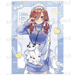 TVスペシャルアニメ「五等分の花嫁*」クリアファイル (ジャージメイド ver.) 中野三玖