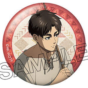 TVアニメ『進撃の巨人』The Final Season 描き下ろし 缶バッジ エレン