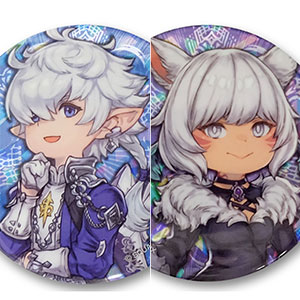 100％本物 ファイナルファンタジーXIV 9個入りBOX キャラクター缶バッジ ピンズ・ピンバッジ・缶バッジ