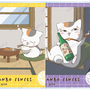 夏目友人帳 描き下ろしイラスト ニャンコ先生の1日ver. トレーディングアクリルカード 12個入りBOX