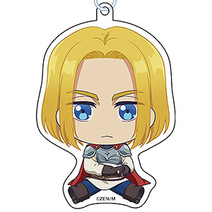 全修。 ぺたん娘アクリルキーホルダー ルーク・ブレイブハート