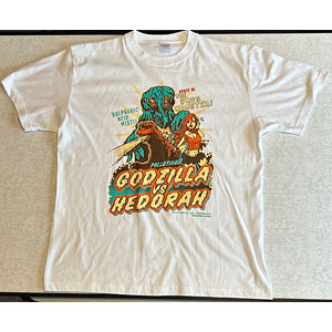 東宝怪獣Tシャツコレクション ゴジラ対ヘドラ 白 XL