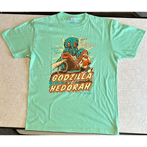 東宝怪獣Tシャツコレクション ゴジラ対ヘドラ メロン XL