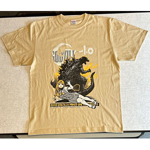 東宝怪獣Tシャツコレクション ゴジラ-1.0 ライトベ-ジュ XL