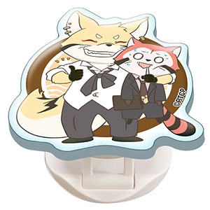 あらいぐま カルカル団 スマホグリップ コミカル