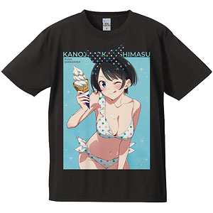 超貴重　彼女が水着にきがえたら　Tシャツ　ステッカー　パンフレット　未使用品 彼女、お借りします Tシャツ 水原千鶴 水着ver. Mサイズ
