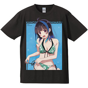 彼女、お借りします Tシャツ 更科瑠夏 水着ver. XLサイズ[アズ