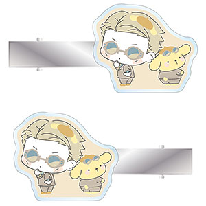 呪術廻戦×サンリオキャラクターズ 七海建人×ポムポムプリン アクリルヘアクリップ2個セット