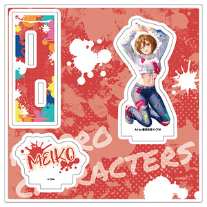 アクリルスタンドプレート「ピアプロキャラクターズ」17/MEIKO ペンキver.(描き起こしイラスト)
