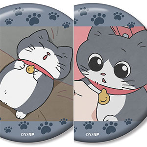TVアニメ『ねこに転生したおじさん』 プンちゃん 場面写缶バッジ2個セット