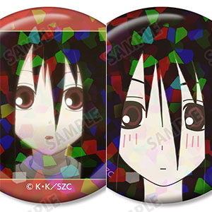 さよなら絶望先生 小森霧 ホログラム缶バッジ2個セット