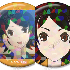 さよなら絶望先生 日塔奈美 ホログラム缶バッジ2個セット