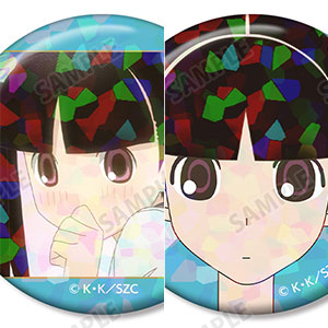 さよなら絶望先生 音無芽留 ホログラム缶バッジ2個セット