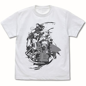 NARUTO-ナルト- 疾風伝 歴代火影 Tシャツ/WHITE-M
