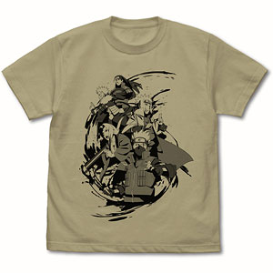 NARUTO-ナルト- 疾風伝 歴代火影 Tシャツ/SAND KHAKI-S