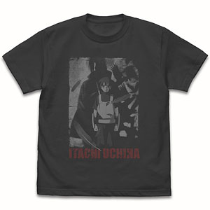 NARUTO-ナルト- 疾風伝 イタチ真伝篇 Tシャツ/SUMI-XL